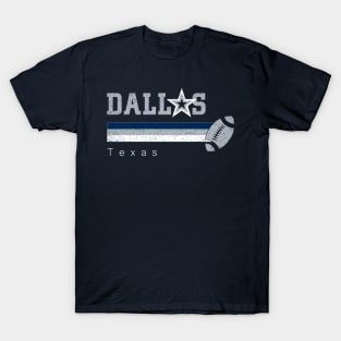 Vintage Dallas Football Retro Texas At Sunday Gameday T-Shirt